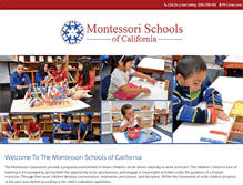 Tablet Screenshot of montessorica.com